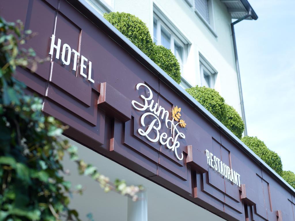 Hotel & Restaurant Zum Beck Stansstad Exteriör bild